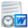 import_export_word_clock_32.png